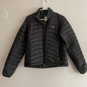 Women's Patagonia Puffer Down Jacket Black Size S